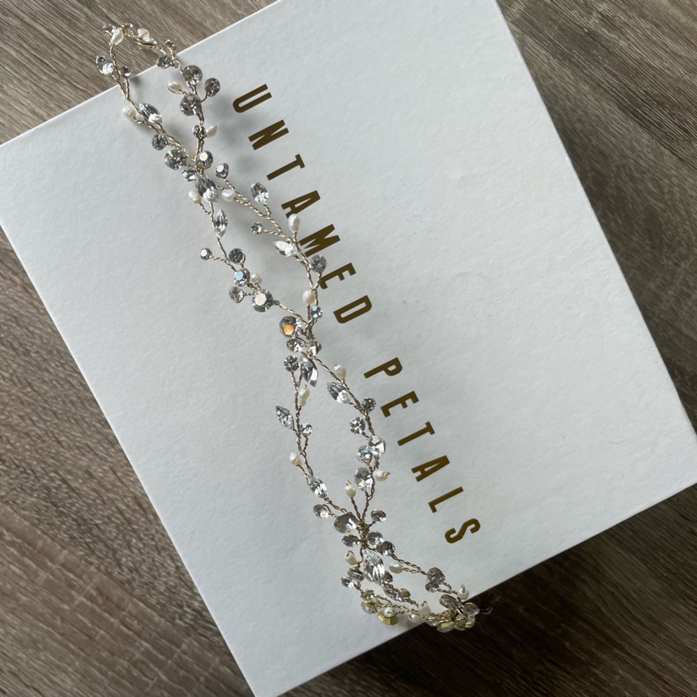 Timeless Bridal Headpiece - Kennedy by Untamed Petals